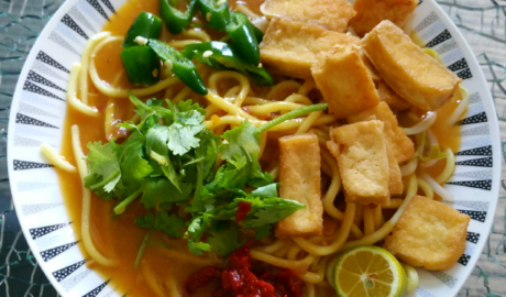 Vegetarian Malay Mee Rebus Recipe