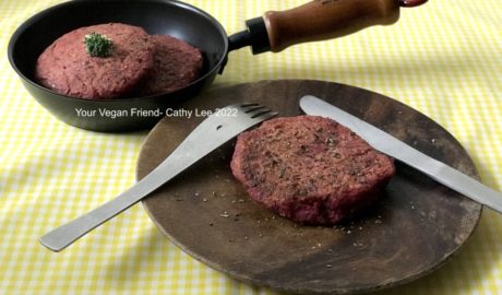 紅菜頭肉排 Beetroot Burger