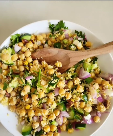 plant-based BULGAR SALAD