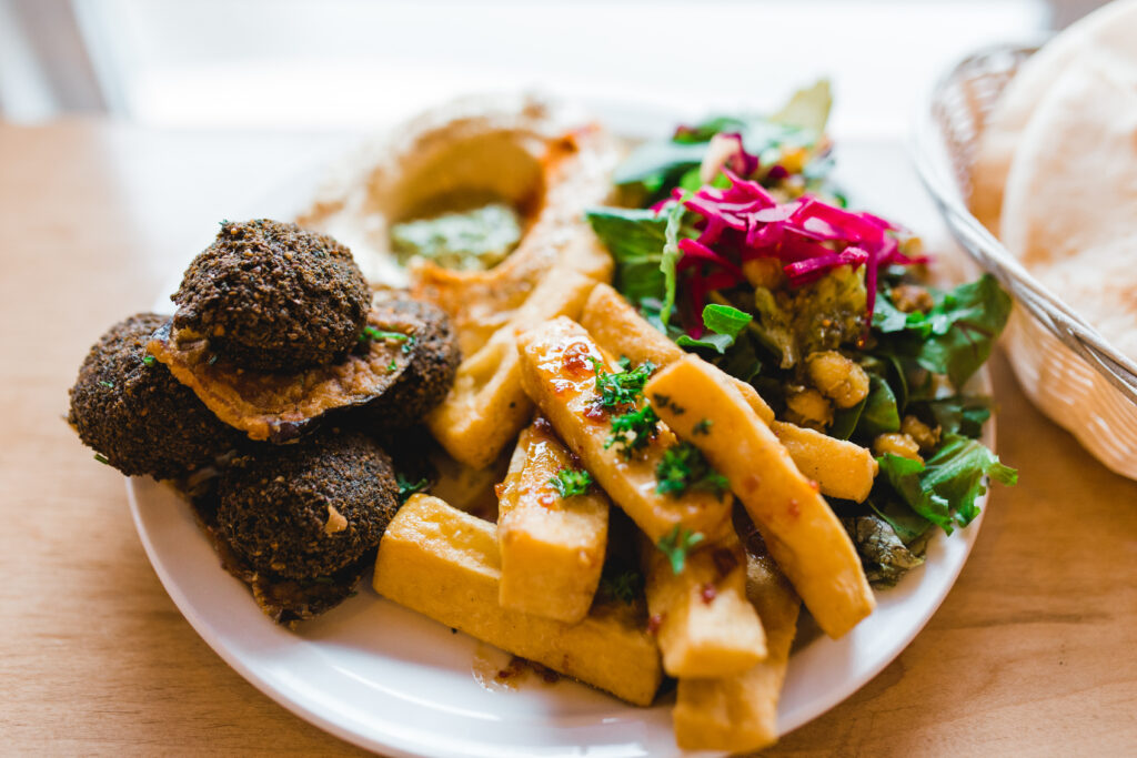 Chickpea Restaurant Falafel Platter