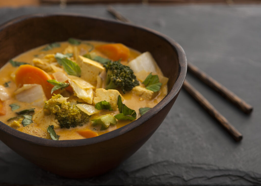 Thai Peanut Curry with Veggies