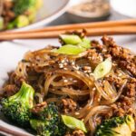 Vegan Beef and Broccoli Teriyaki Noodles