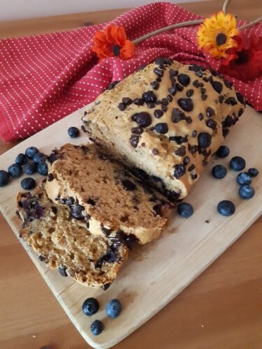 Blueberry and Butternut Squash Loaf