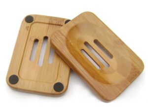 Eco-Friendly Bamboo Soap Box: Handmade Wooden Soap Holder, Mildewproof Design