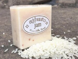 Jasmine Rice Handmade Soap: Control Oil, Whitening, and Moisturizing Skincare Delight