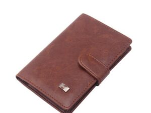 PU Leather Passport Cover Men Wallet