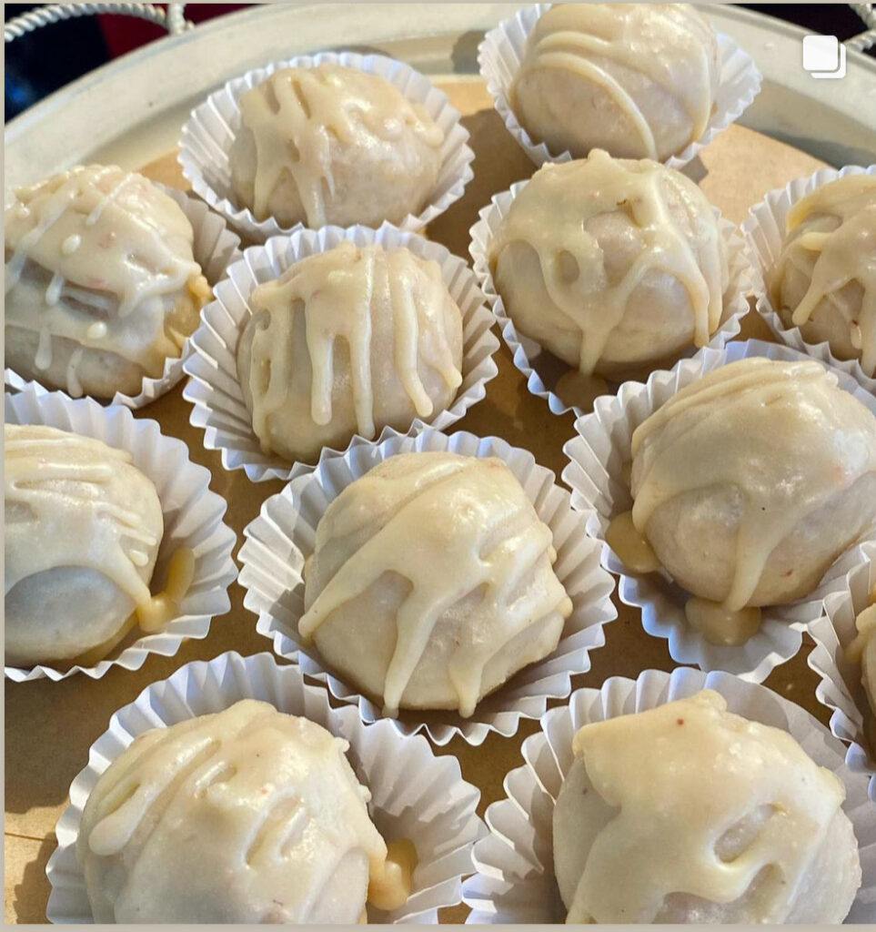 Lemon Cake Balls with homemade (vegan) White Chocolate: Becky Hill | Heart Coaching