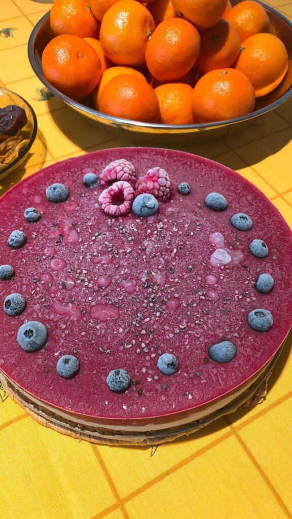 NiceCream Cake from my book: Wendy - Raw Vegan Fruitarian Coach & Therapist