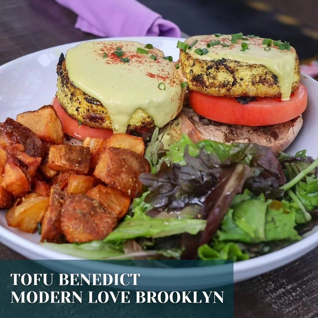 Tofu Benedict Modern Love Brooklyn