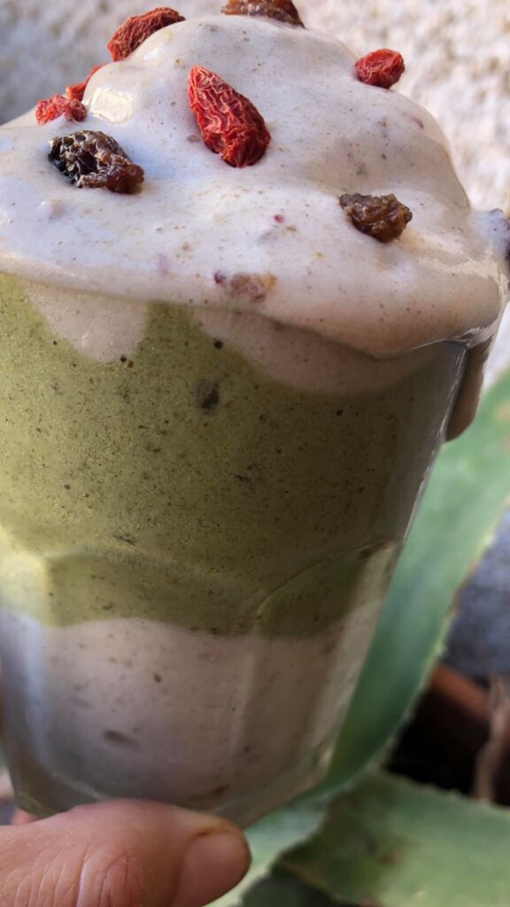 green vanilla nicecream: Wendy - Raw Vegan Fruitarian Coach & Therapist