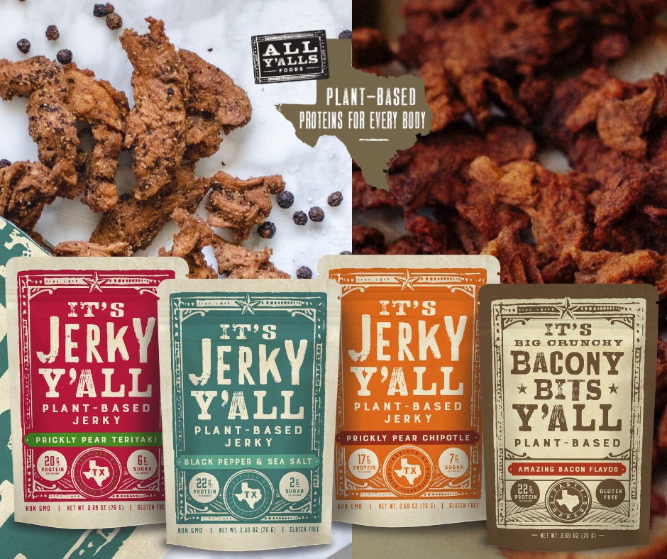 All Y'alls Foods - PLANT BASED JERKY & BACONY BITS 🌱