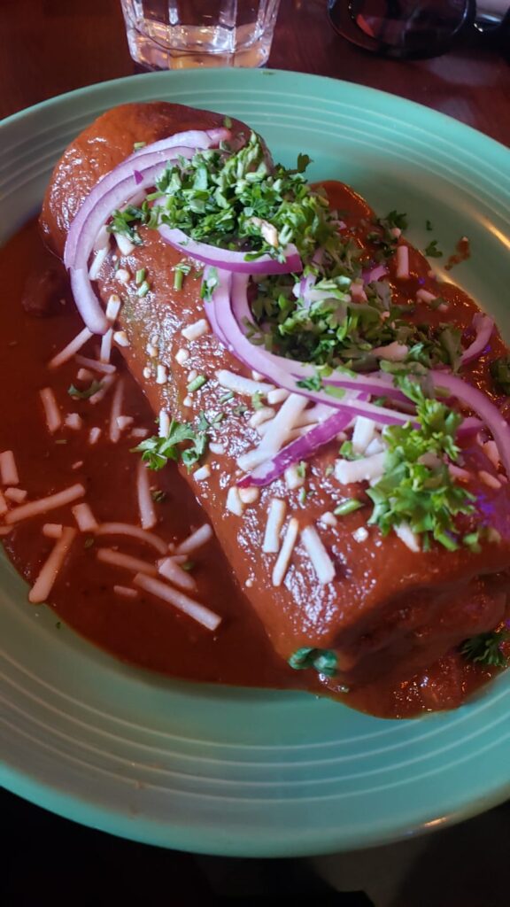 Wet Burrito from Grain Cafe: Veganly Ever After