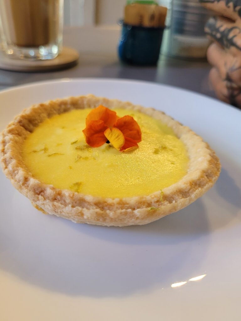 Lemon tart by Iquitt bakery - Andie || Vegan Queen