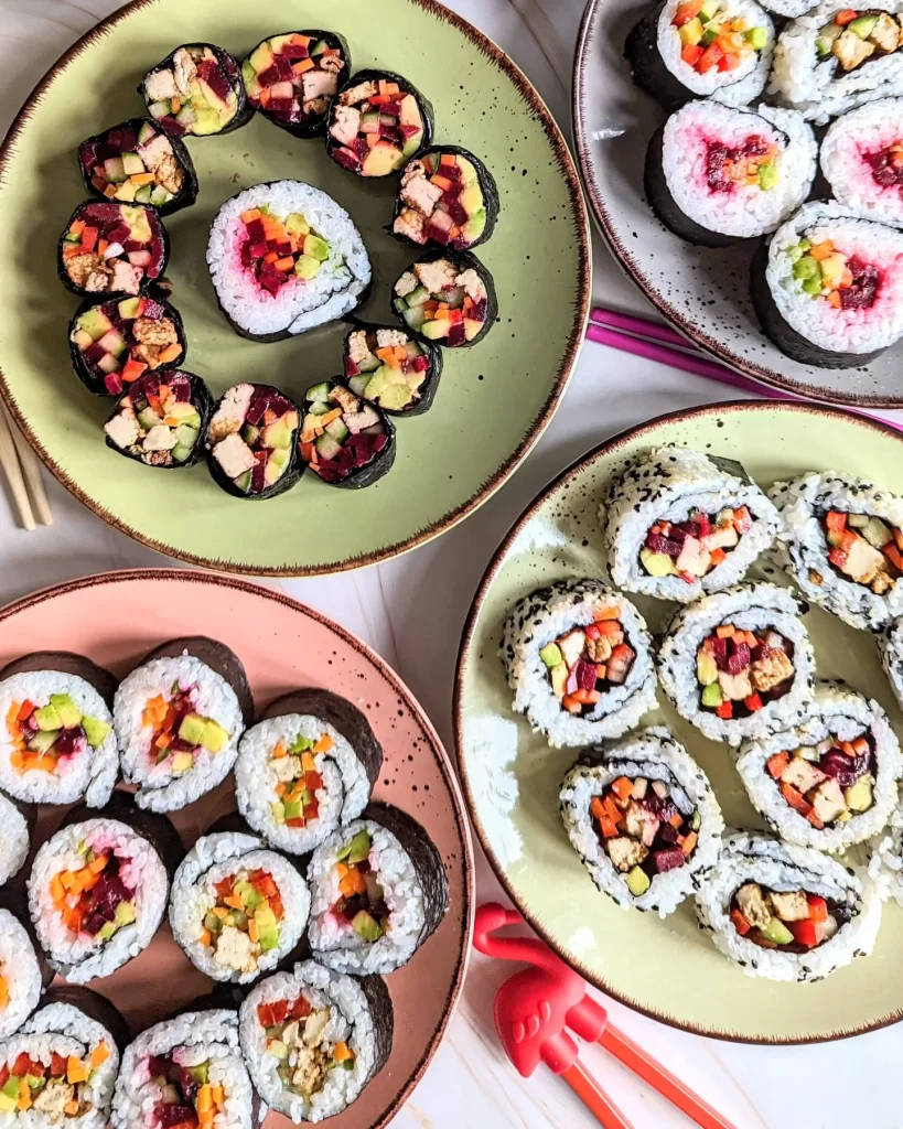 Vegan Sushi - Hema Varsani | Vegetarian Food & Drink Recipes