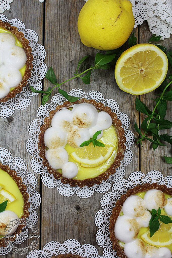 Lena's Vegan Living -LEMON TARTS