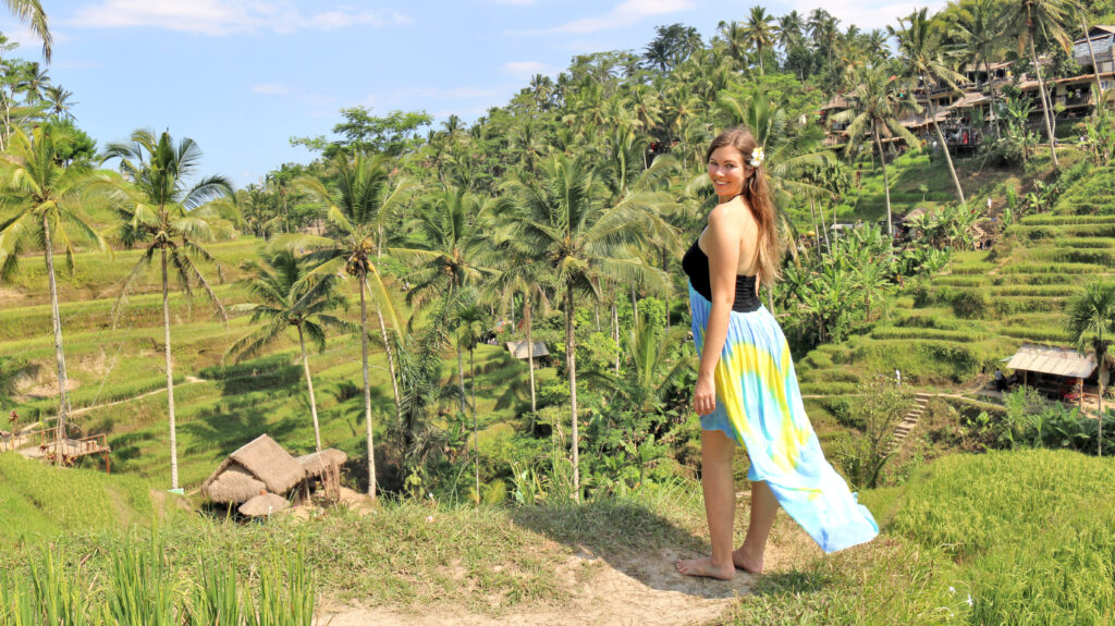 Deanna Troy Travels - Deanna showcases the rice terraces of Bali, Indonesia!