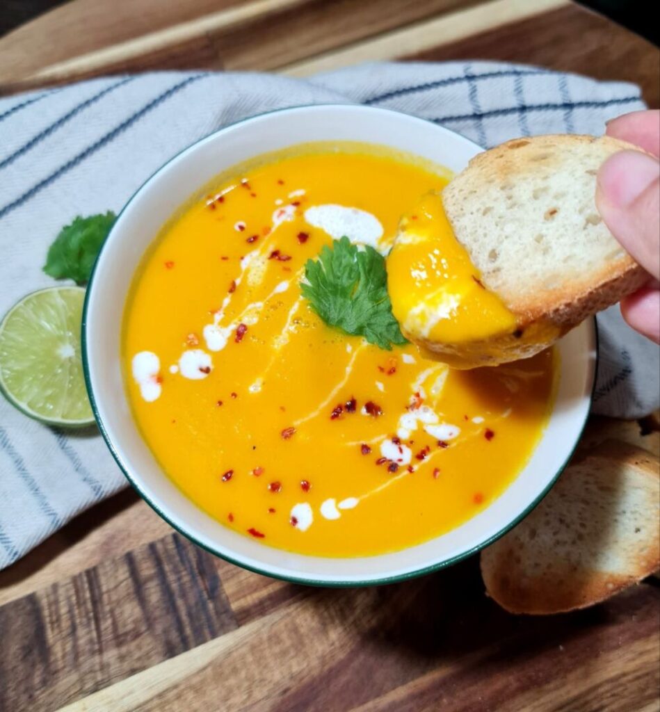 Thai Coconut Pumpkin Soup